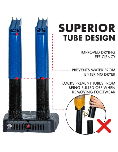 Secador de Botas Silencioso KeepDry - Eficiente y Seguro 36W