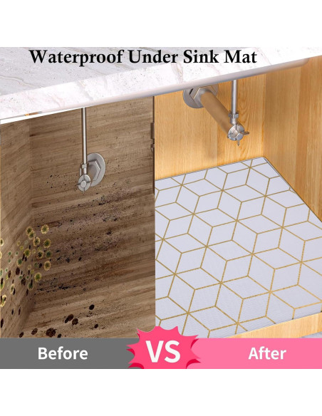 Forro de Estante Antideslizante GMCOZY 10cm x 7.3m Blanco