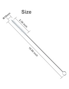 Cepillo Limpiador de Pajitas The Revenant Set de 10 Piezas 2