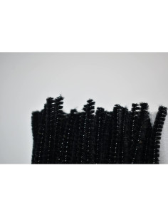 Limpiapipas Negros GOTOONE 200 Piezas 30.48 cm Manualidades 2