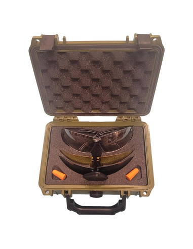 Kit Gafas de Tiro SSP Chelan con 3 Lentes y Estuche Duro