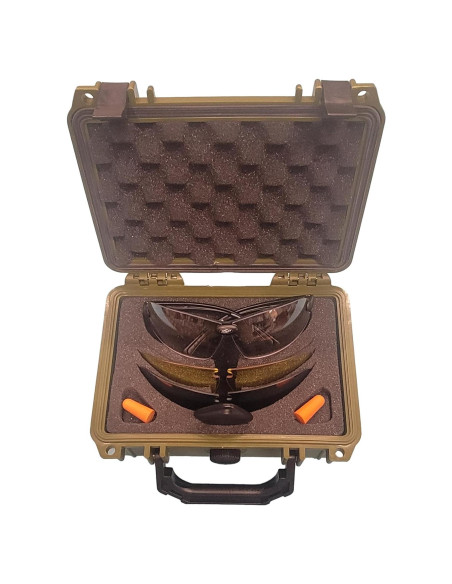 Kit Gafas de Tiro SSP Chelan con 3 Lentes y Estuche Duro