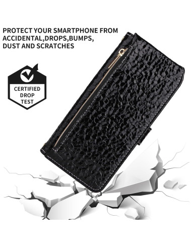 Funda de Cartera Furiet para Cricket Icon 2 y AT&T Fusion Z