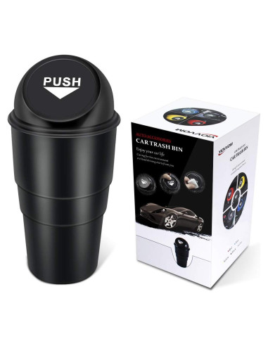 Cubo de Basura para Auto YIOVVOM 9.84L a Prueba de Fugas