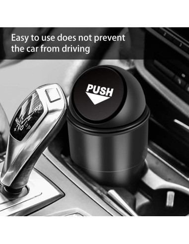 Cubo de Basura para Auto YIOVVOM 9.84L a Prueba de Fugas