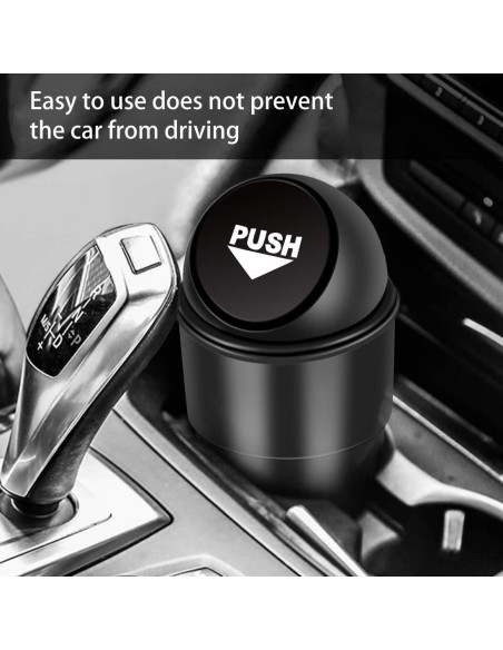 Cubo de Basura para Auto YIOVVOM 9.84L a Prueba de Fugas