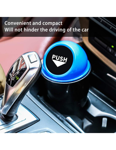 Cubo de Basura para Auto YIOVVOM 9.84L a Prueba de Fugas