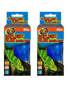 Bombilla Reptil Azul Diurna Zoo Med 40W - 2 Pack
