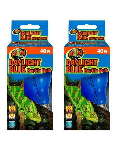 Bombilla Reptil Azul Diurna Zoo Med 40W - 2 Pack