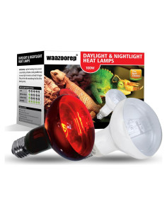 Bombillas de Calor UVA y Infrarrojas para Reptiles 100W - Waazoorep