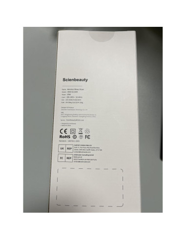 Secador de Botas Scienbeauty Anular Portátil 3 Modos 389g