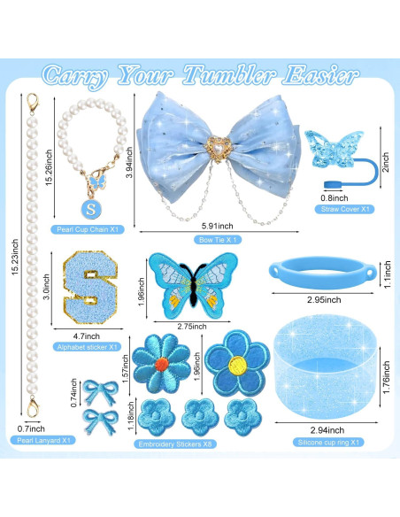 Juego de Accesorios para Taza Stanley 15 Piezas HAIREASON