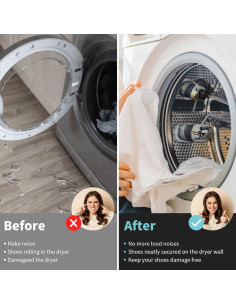 2 Pack Soporte Secador de Zapatos Esctabalt con Ventosa 2