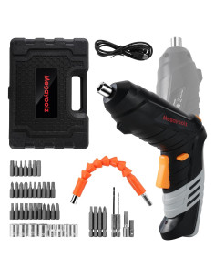 Destornillador Eléctrico Inalámbrico Megarooz 47 Accesorios