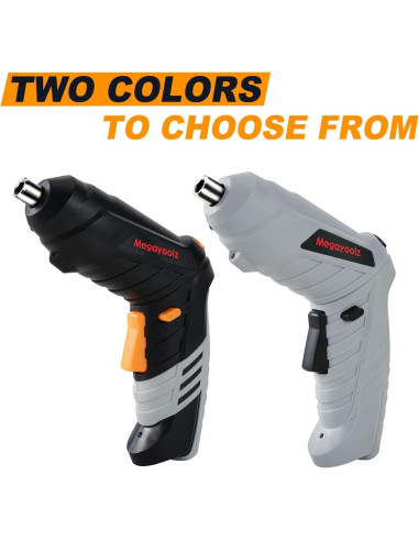 Destornillador Eléctrico Inalámbrico Megarooz 47 Accesorios