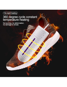 Secador de Zapatos Yosoo Portátil Blanco 110-240V Multifuncional 2