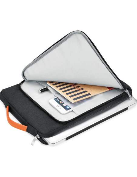 Funda para Laptop Kogzzen 11-12 Pulgadas Impermeable Negra