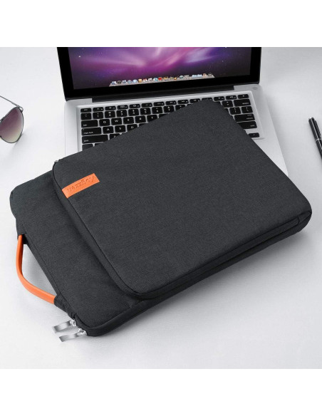 Funda para Laptop Kogzzen 11-12 Pulgadas Impermeable Negra