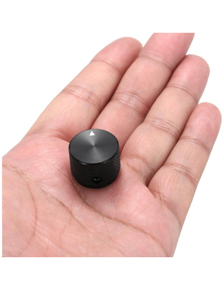 Perillas de Potenciómetro Aluminio MECCANIXITY 2 Pcs 4mm ID