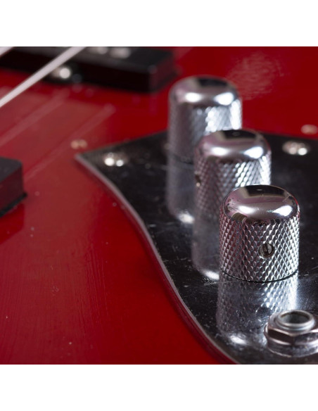 Perillas de Potenciómetro Aluminio MECCANIXITY 2 Pcs 4mm ID