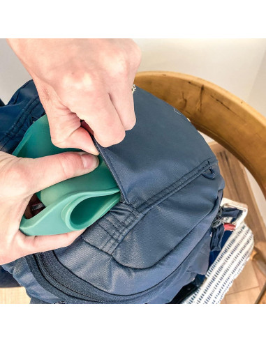 Taza de Silicona MYOTT 12 oz Plegable y Aislante - Evergreen