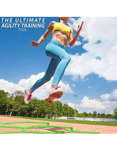 Anillo de Agilidad Hexagonal CZ-XING 3 Piezas Multicolor 2