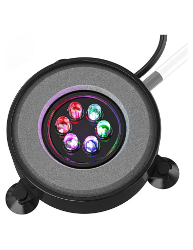 Disco de Aire Pawfly 5 cm con Luz LED para Acuario