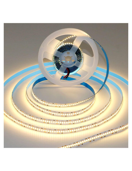 Tira LED SMD 2835 5m 1200 LEDs Blanco Cálido 3000K