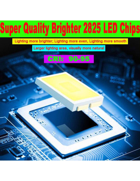Tira LED SMD 2835 5m 1200 LEDs Blanco Cálido 3000K