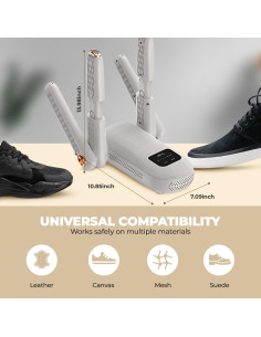 Secador Eléctrico de Botas y Zapatos Genérico 2025SD con Temporizador 2