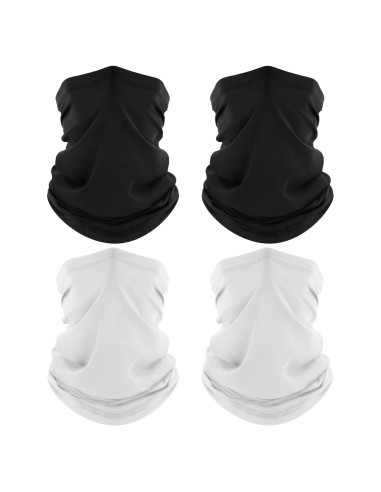 Paquete de 4 Gaiters para Cuello Transpirables UV - Unisex