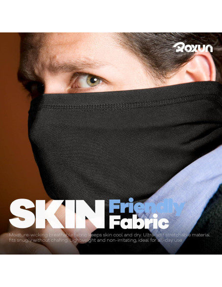 Paquete de 4 Gaiters para Cuello Transpirables UV - Unisex