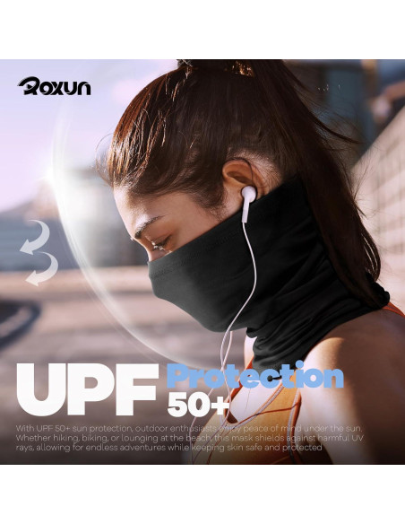 Paquete de 4 Gaiters para Cuello Transpirables UV - Unisex