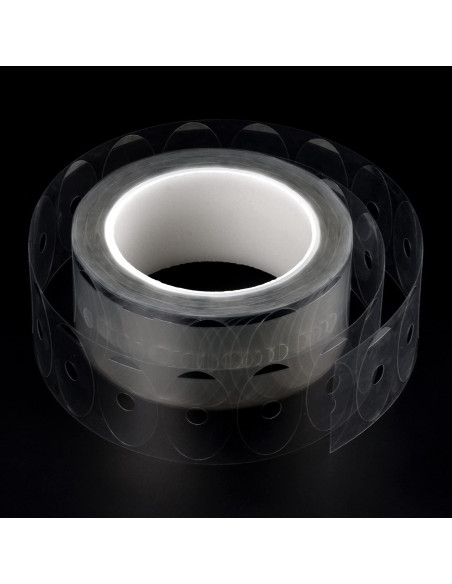 1000 Almohadillas Transparentes Antideslizantes Hasefam 42x26mm