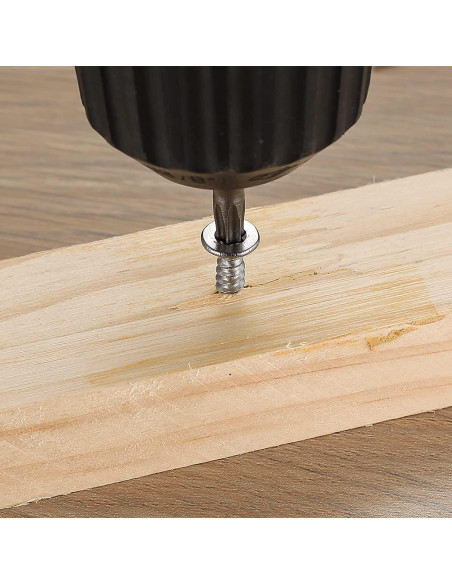 Kit de Tornillos Autoperforantes Torx 400 Pcs Acero Inoxidable