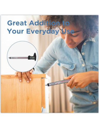 Calibrador Digital 150mm Simhevn con Pantalla LCD y Cinta Métrica