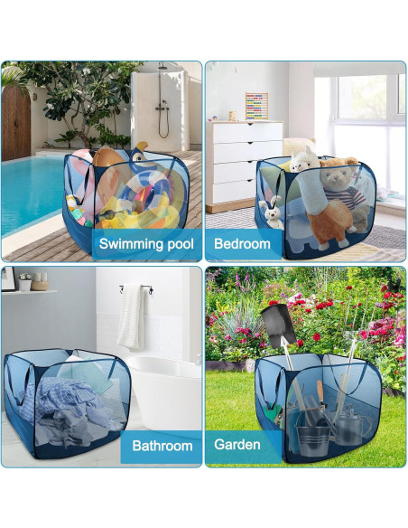 Contenedor de Almacenamiento de Juguetes de Piscina Feoang 81x76cm Contenedor de Almacenamiento de Juguetes de Piscina Feoang 81x76cm