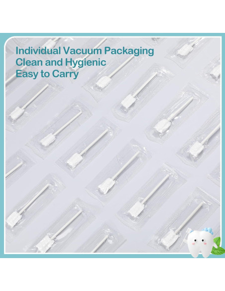 200 Piezas Limpiador de Lengua Bebé Singhoow con Cepillo Dedo