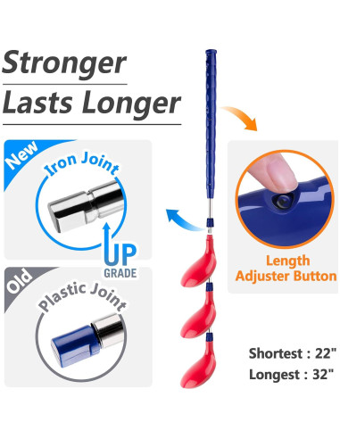 Conjunto de Juguetes de Golf iPlay, iLearn Azul para Niños