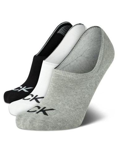 Calcetines de Liner No Show Calvin Klein - Paquete de 3 Pares