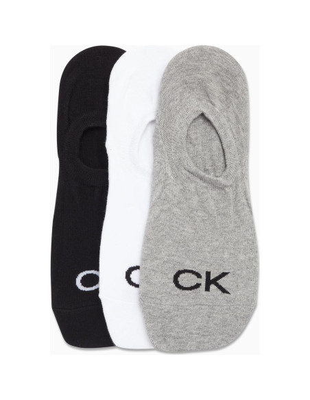 Calcetines de Liner No Show Calvin Klein - Paquete de 3 Pares