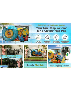 Bolsa de Almacenamiento para Piscina Kelvania MESH TITAN 152 cm 2