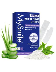 Kit de Blanqueamiento Dental MySmile 14 Tiras Sin Sensibilidad