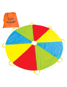 Paracaídas para Niños Play Platoon 1.83m con 8 Asas