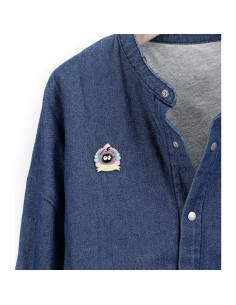 Conjunto de Pines de Esmalte Kawaii 4 Piezas Gato Rana 2