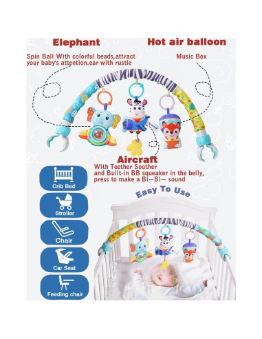 Juguetes Colgantes para Bebés Pau1Hami1ton Aeronave 0+ meses