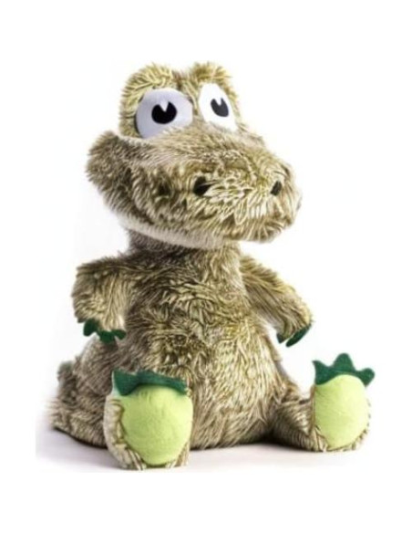 Juguete de Peluche para Perros Fabdog Cocodrilo Pequeño 29cm