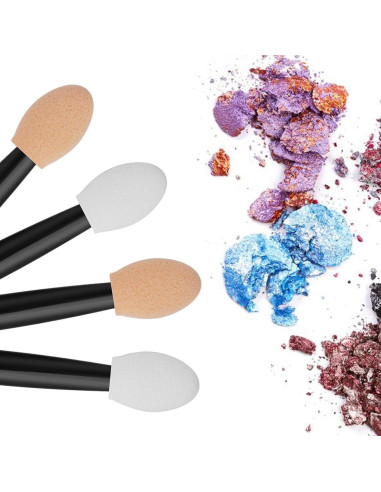 Aplicadores de Sombra de Ojos Desechables Cuttte 120 PCS