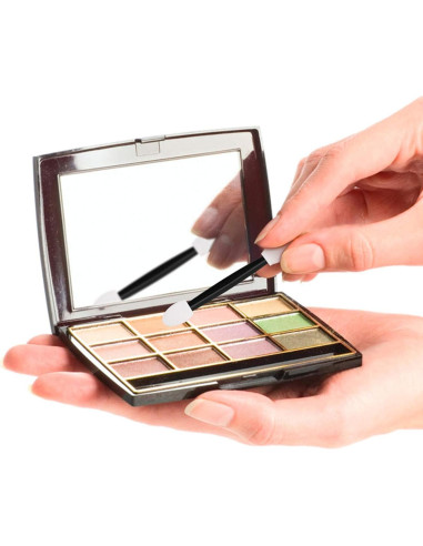 Aplicadores de Sombra de Ojos Desechables Cuttte 120 PCS