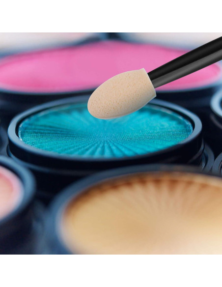 Aplicadores de Sombra de Ojos Desechables Cuttte 120 PCS